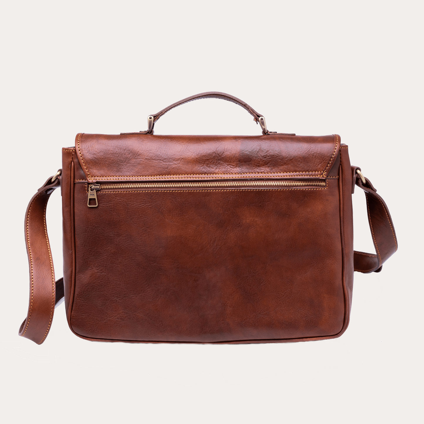 Brown Leather Laptop Case