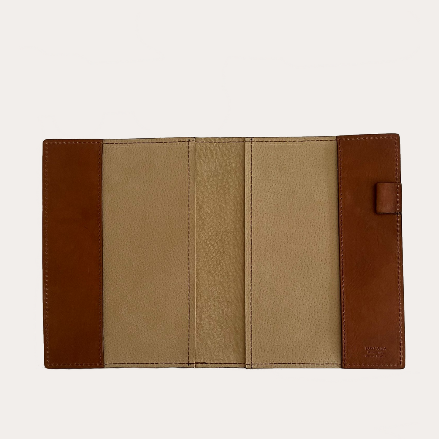 Cognac Leather A5 Notebook/Diary Cover