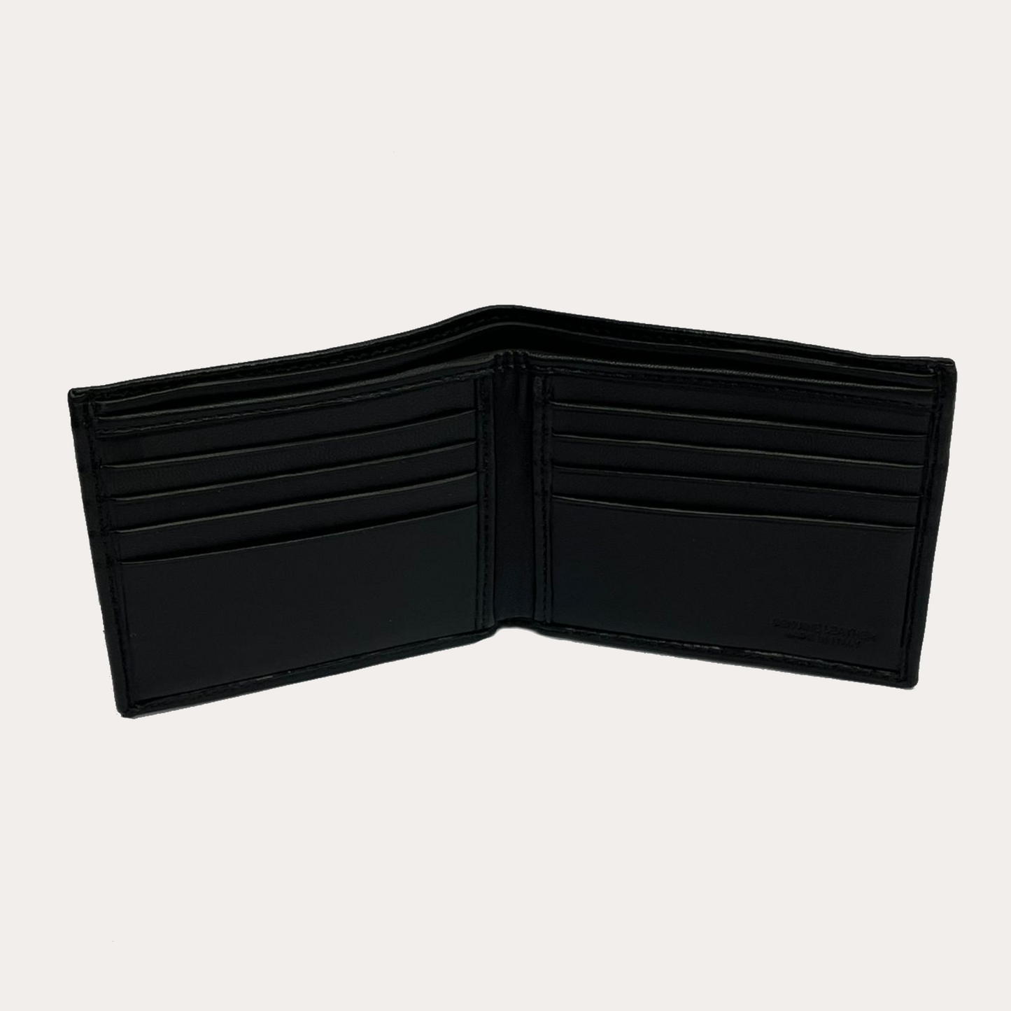 Black Nappa Leather Wallet