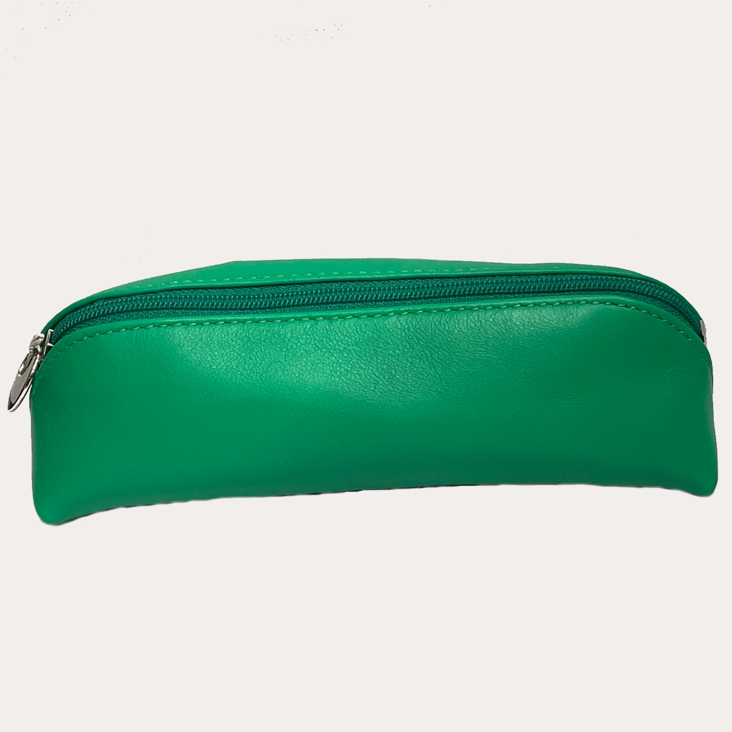 Light Green Leather Pen Holder