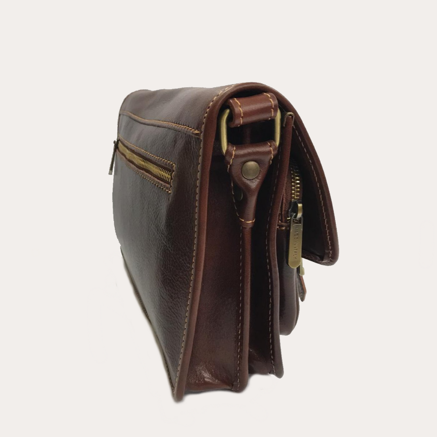 Brown Leather Satchel