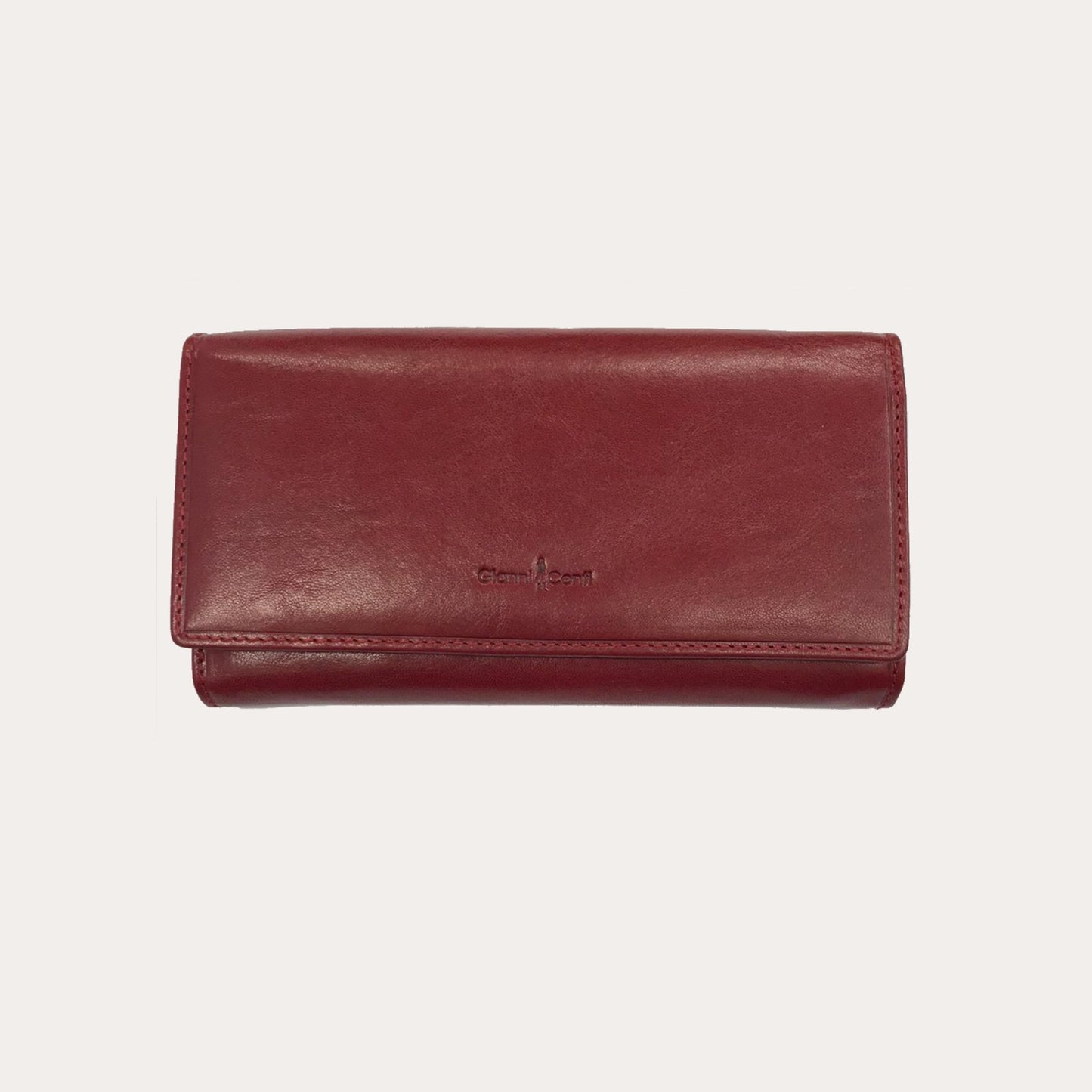Gianni Conti Red Leather Purse