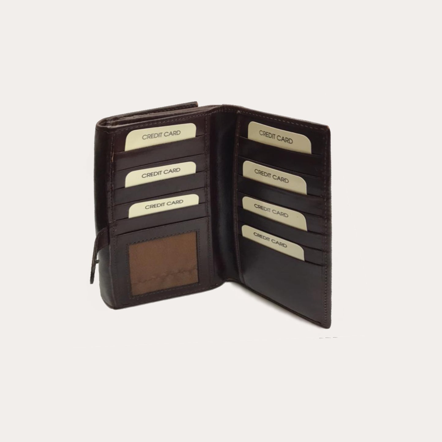Gianni Conti Brown Leather Purse