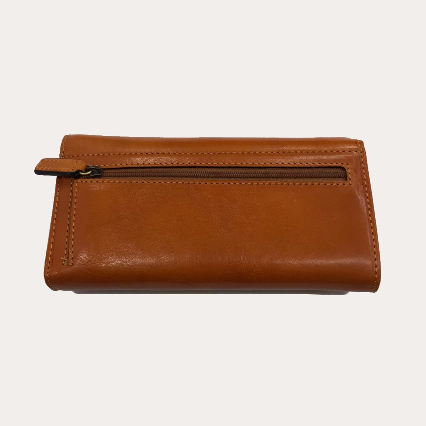 Gianni Conti Yellow Leather Purse