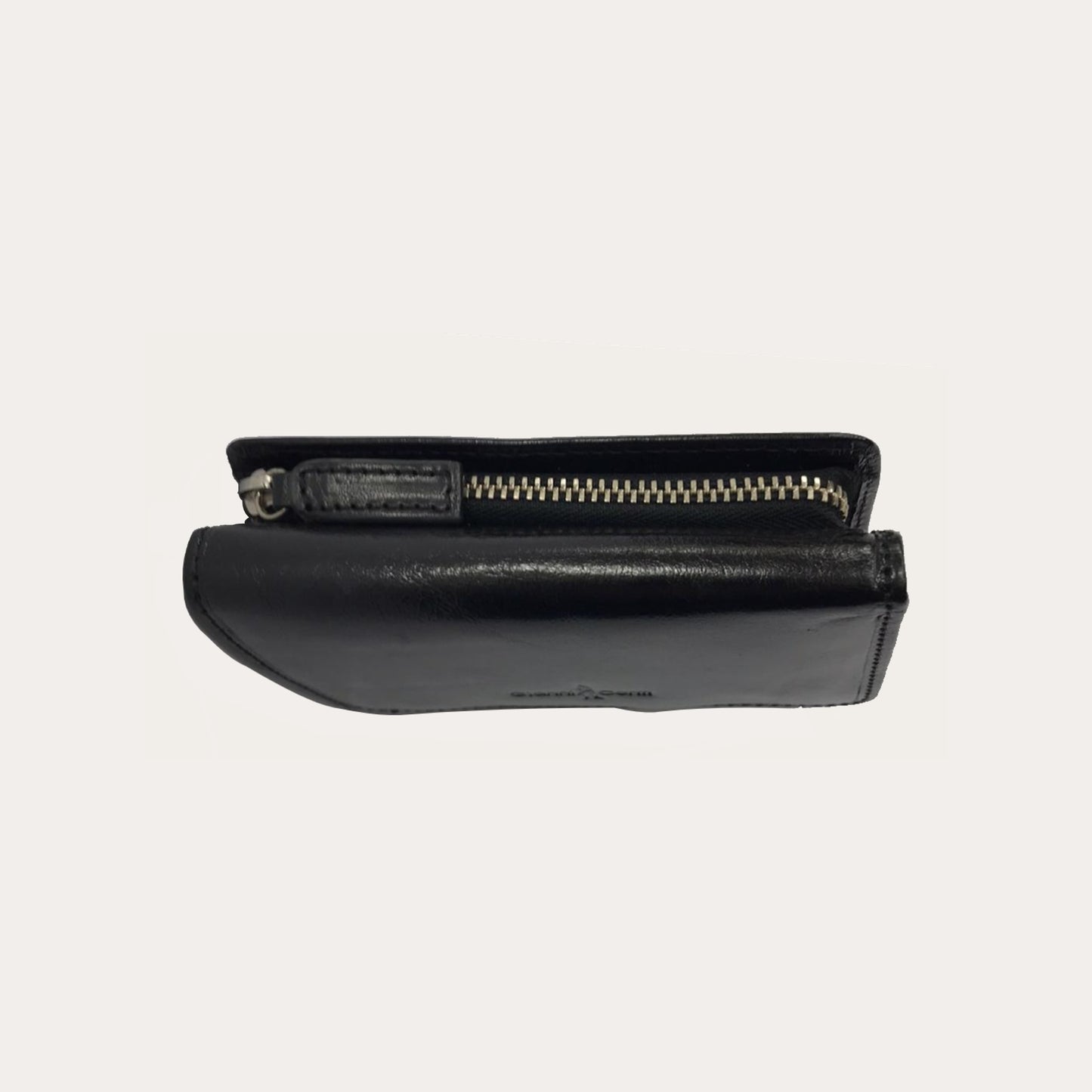 Gianni Conti Black Leather Purse