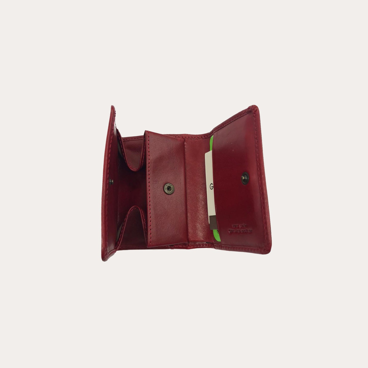 Gianni Conti Red Leather Purse