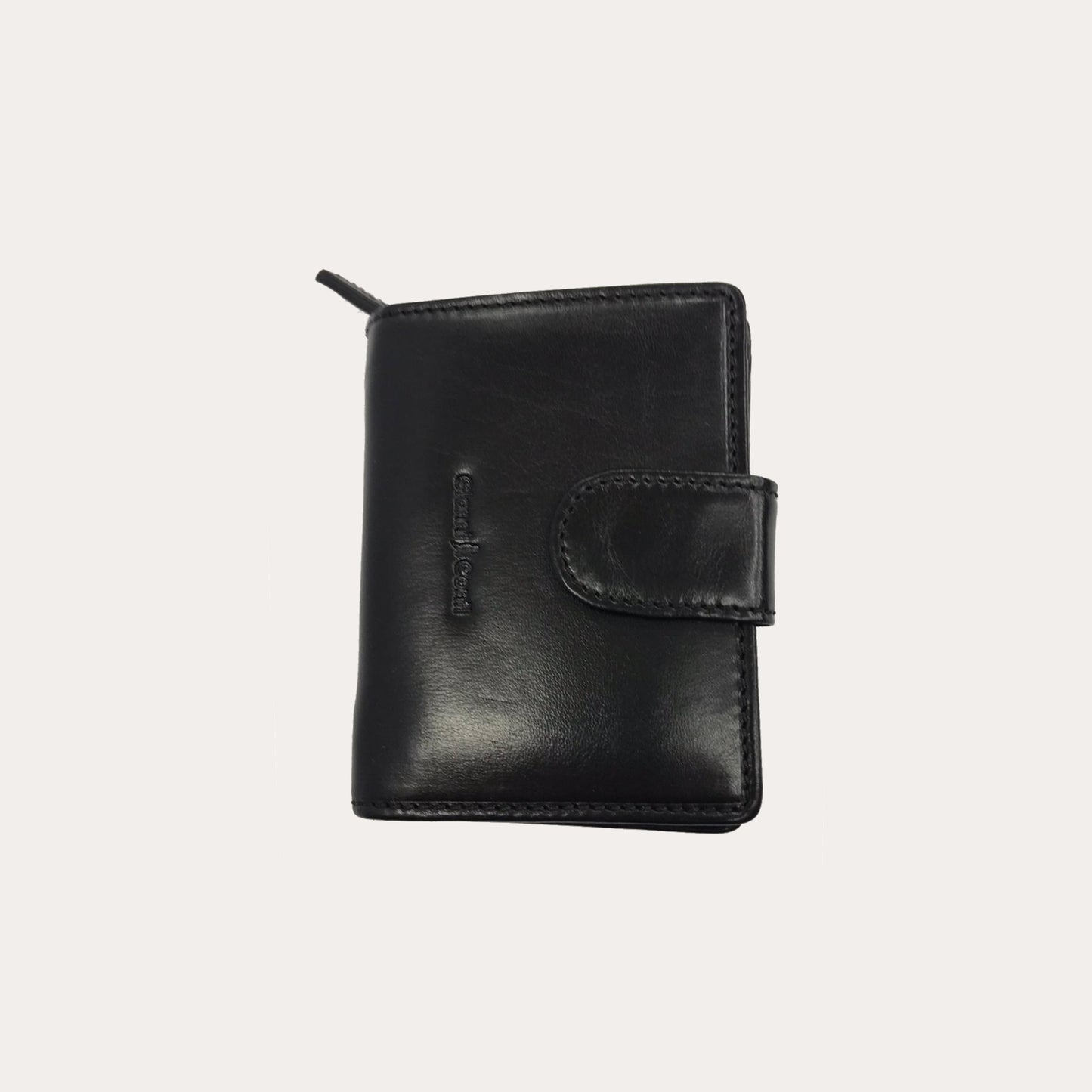 Gianni Conti Black Leather Purse