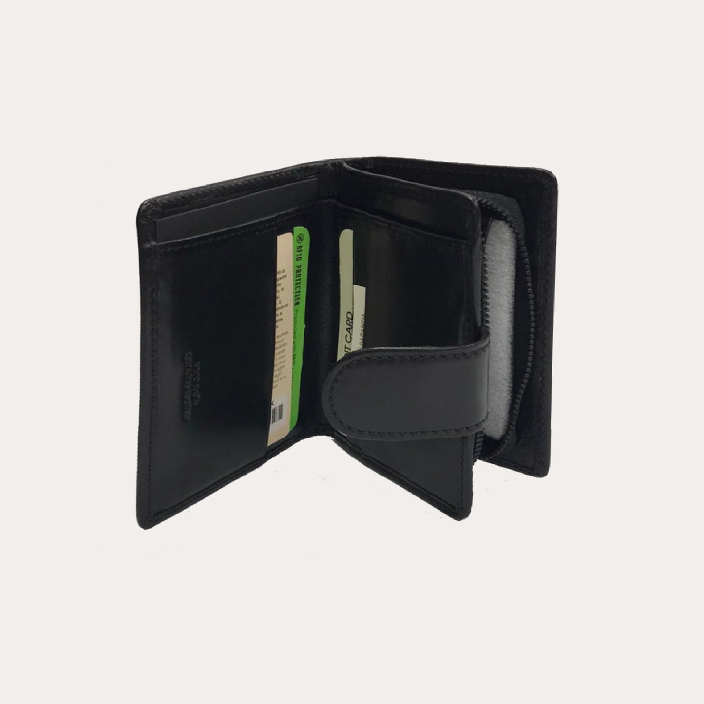 Gianni Conti Black Leather Purse