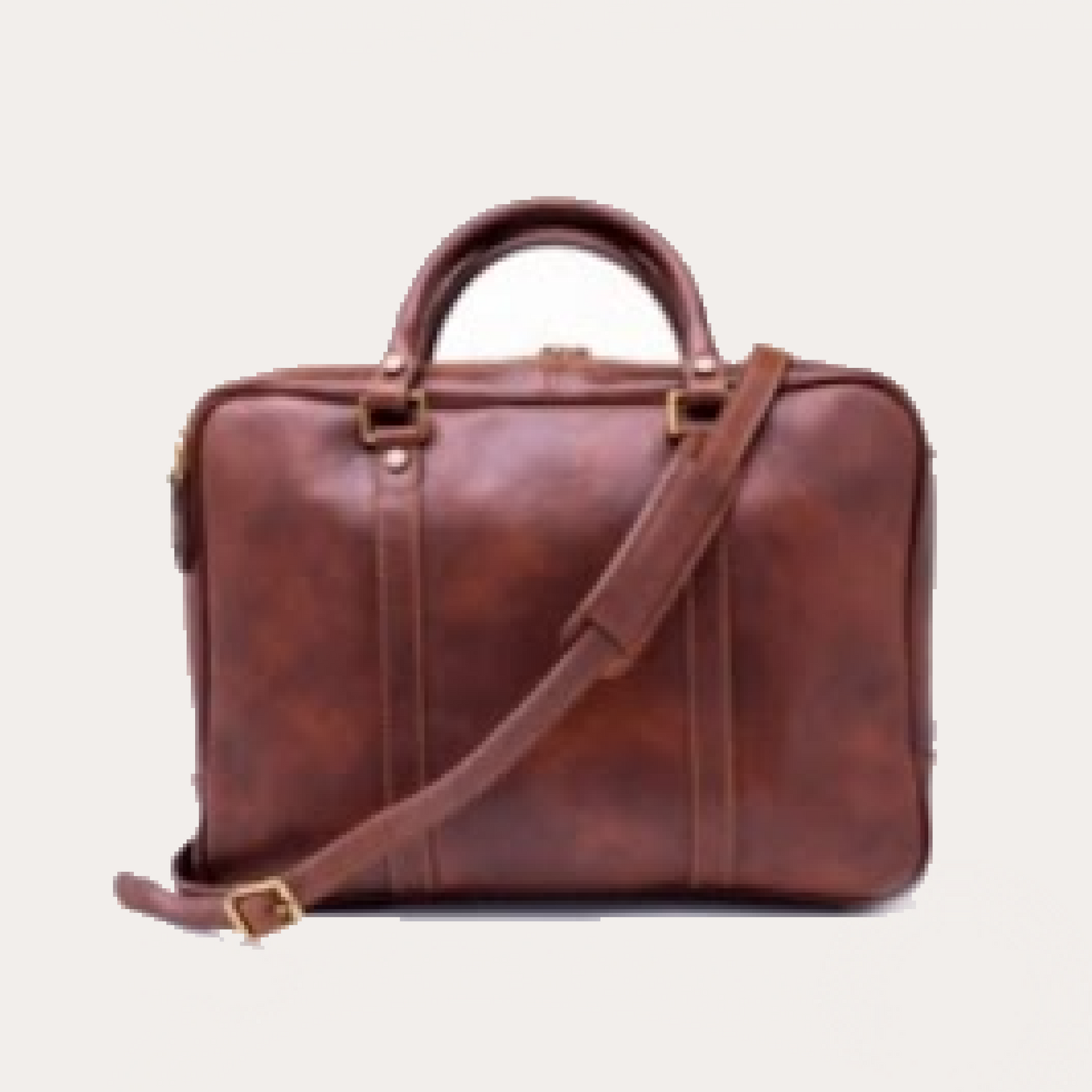 Brown Leather Laptop Case