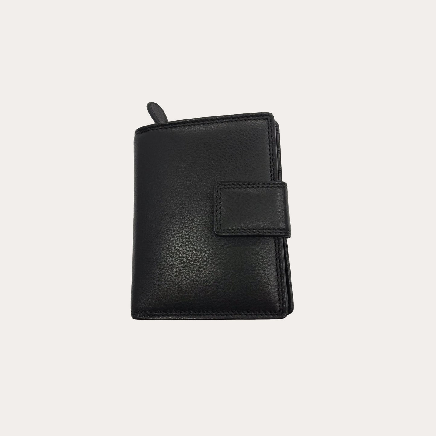 Black Leather Purse
