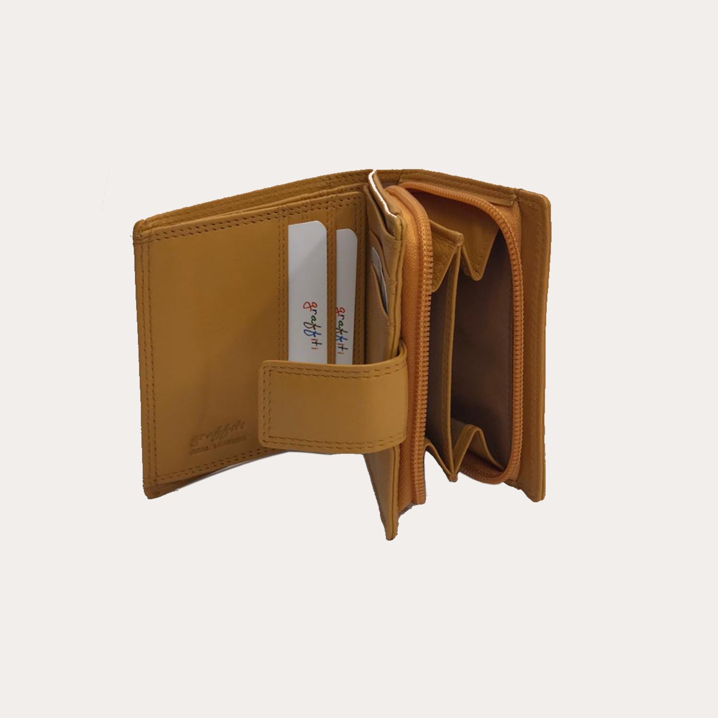 Yellow Leather Purse
