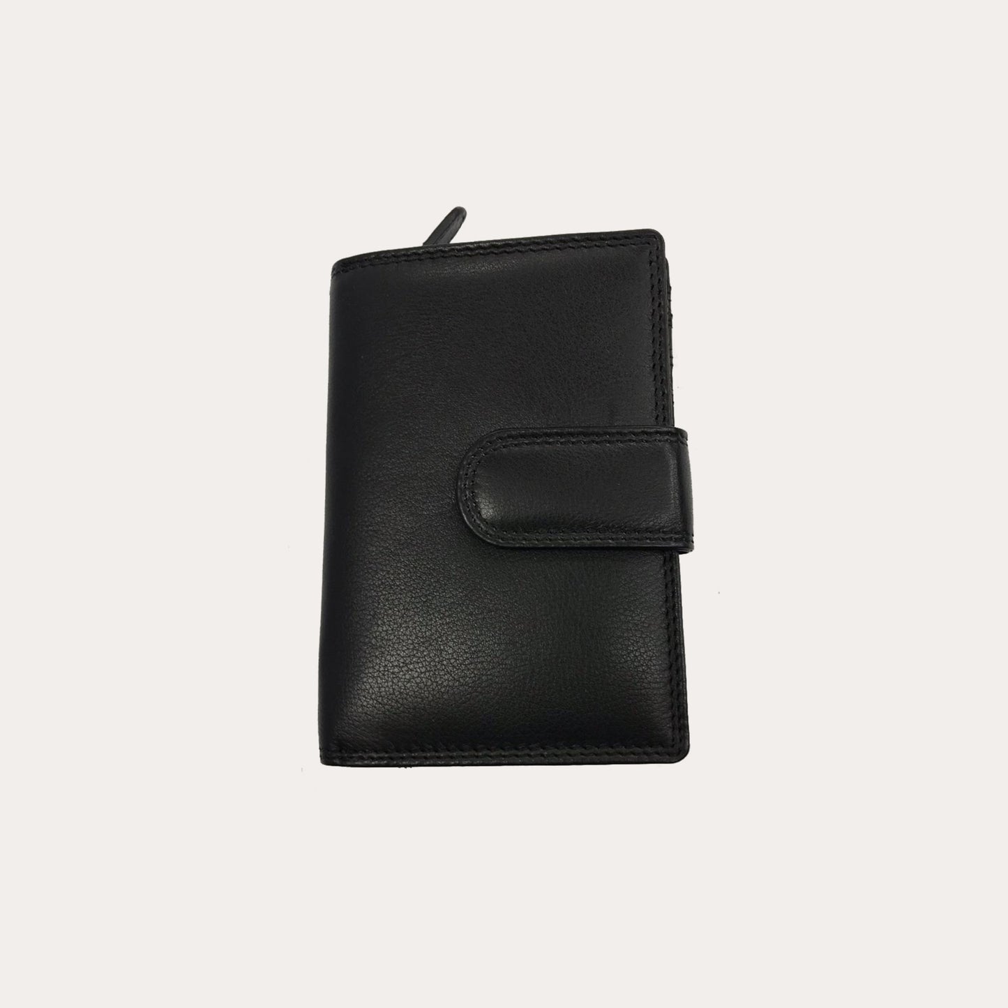 Black Leather Purse