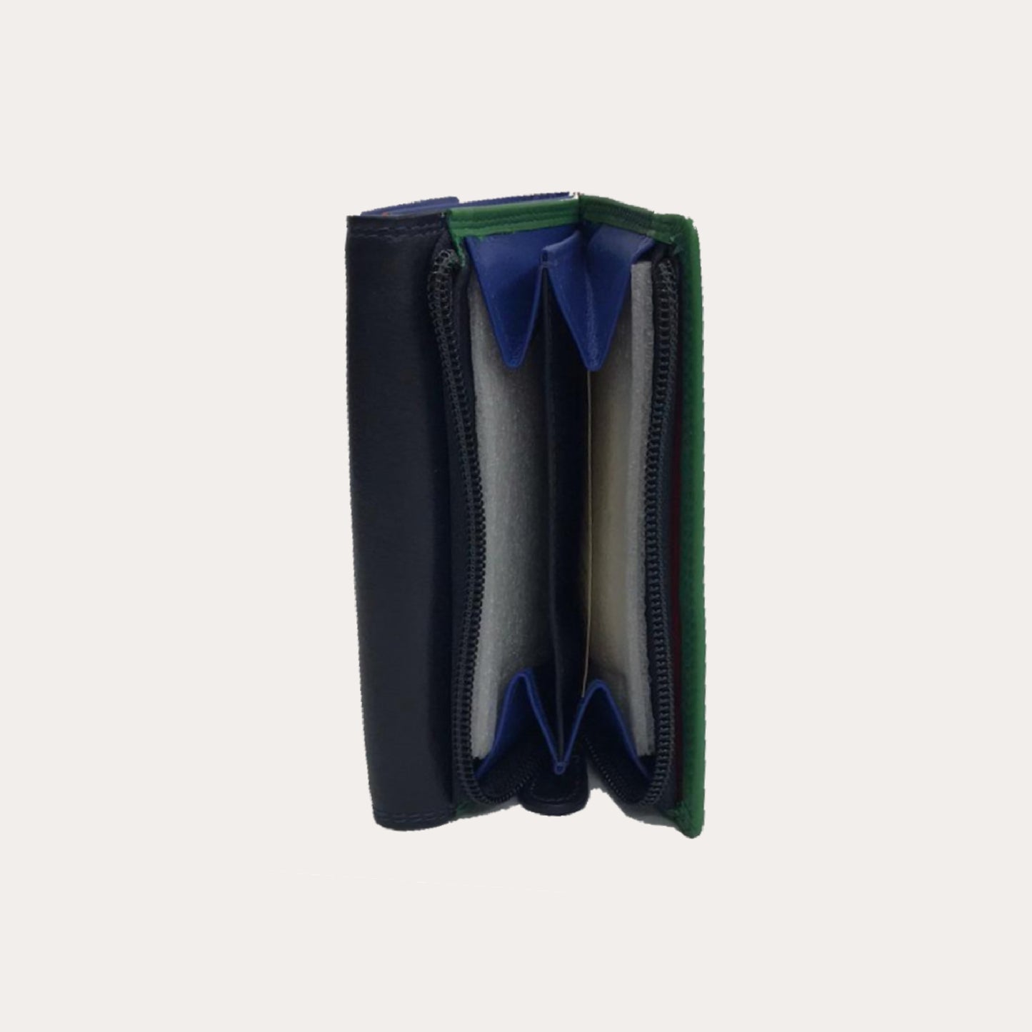 Midnight Tri-fold Leather Purse