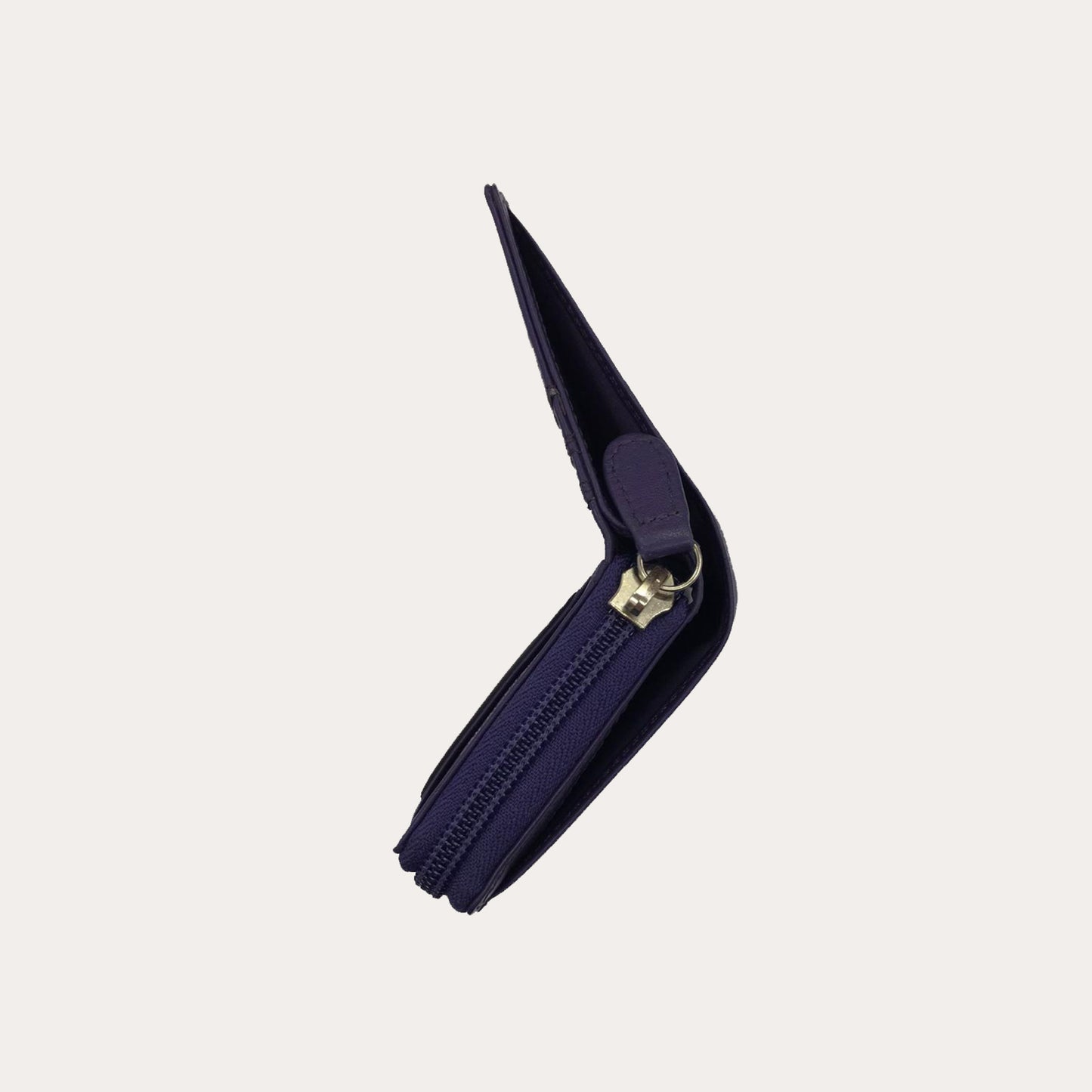 Purple Leather Purse
