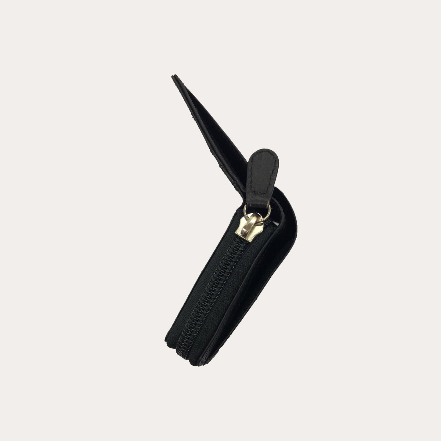 Black Leather Purse