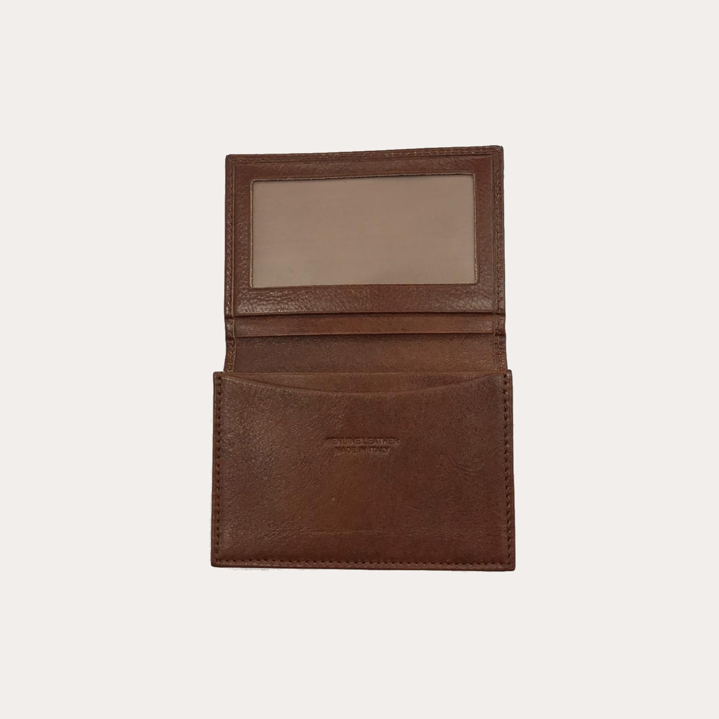 Brown Leather Business Card Holder
