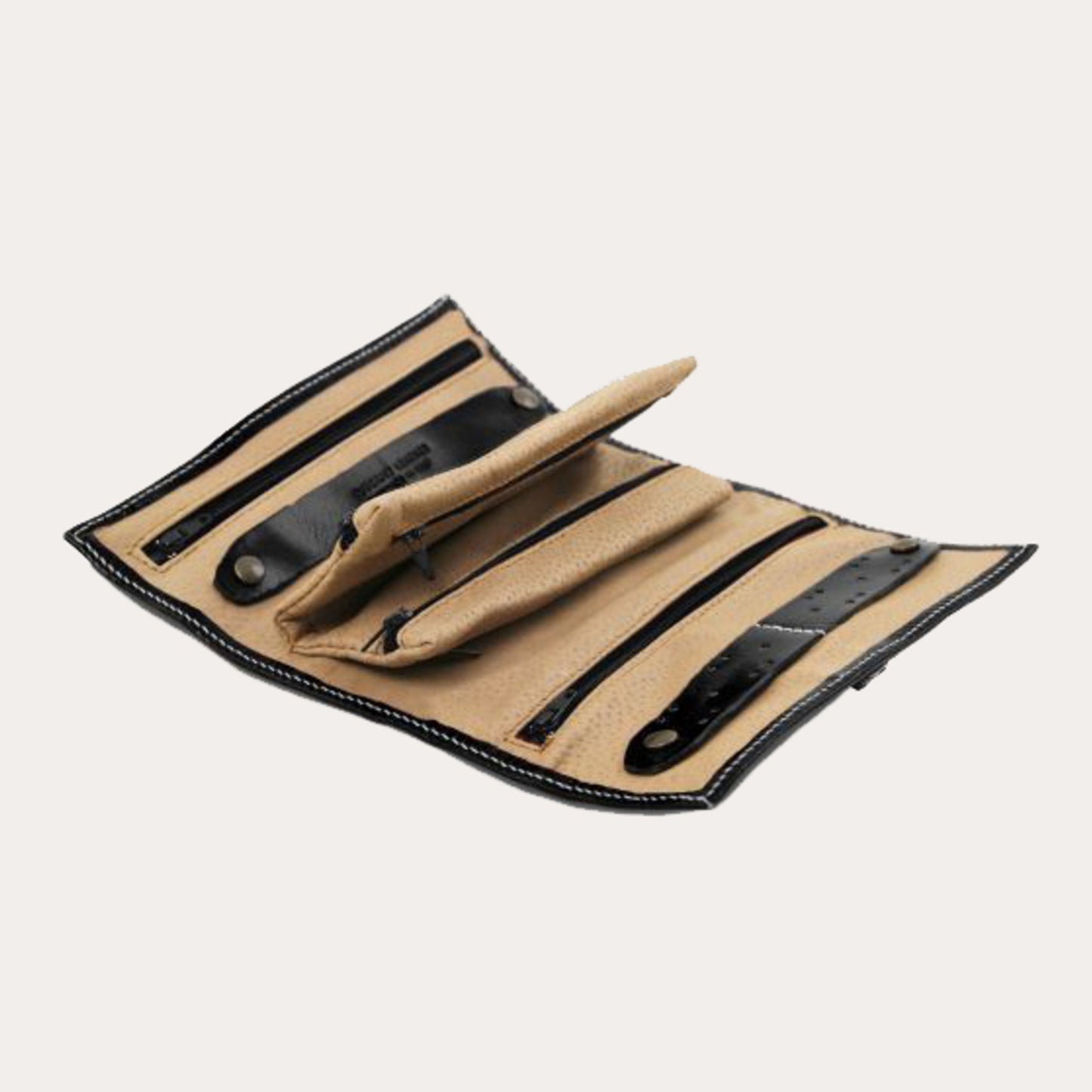 Tuscany Leather Honey Leather Jewellery Roll