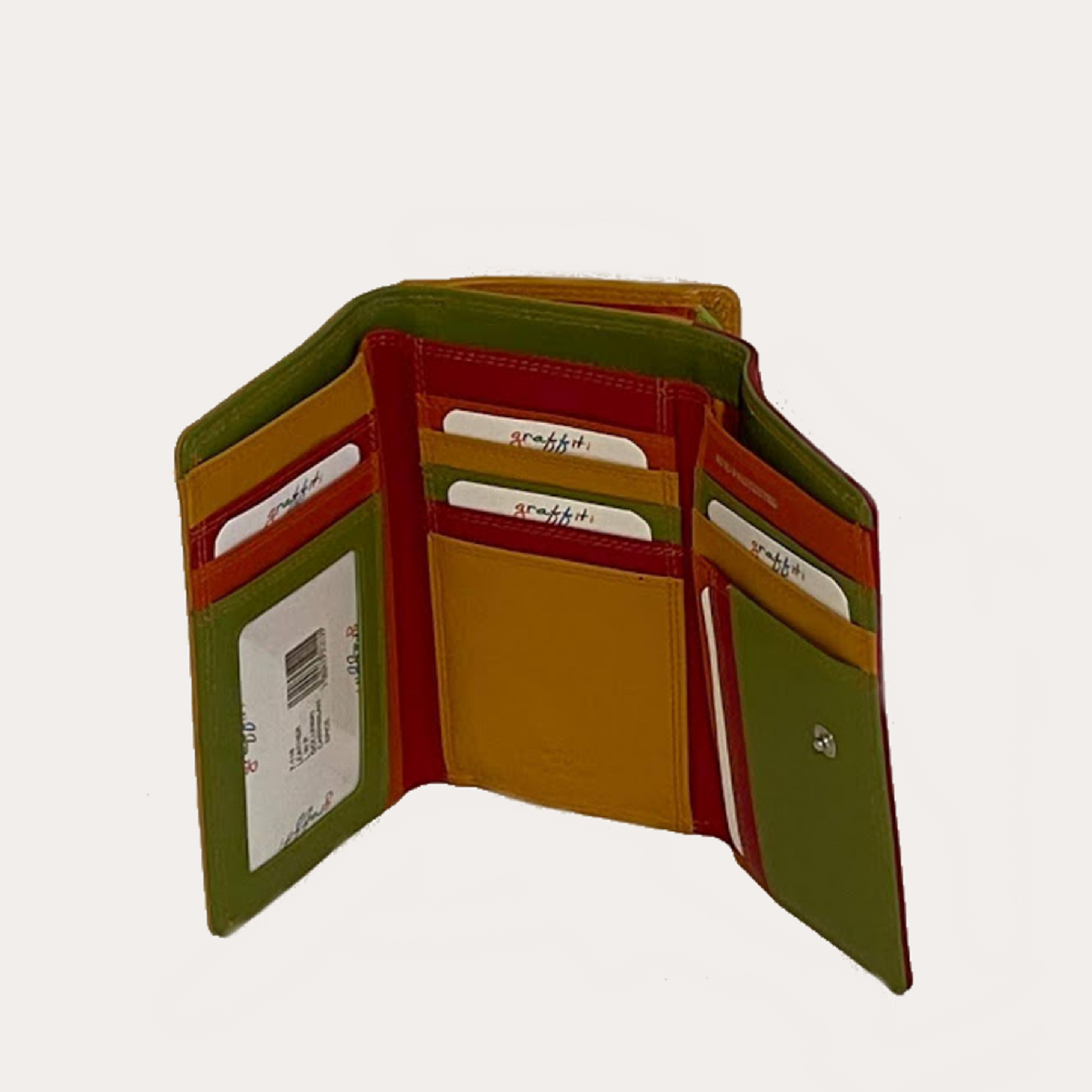 Spice Tri-fold Leather Purse