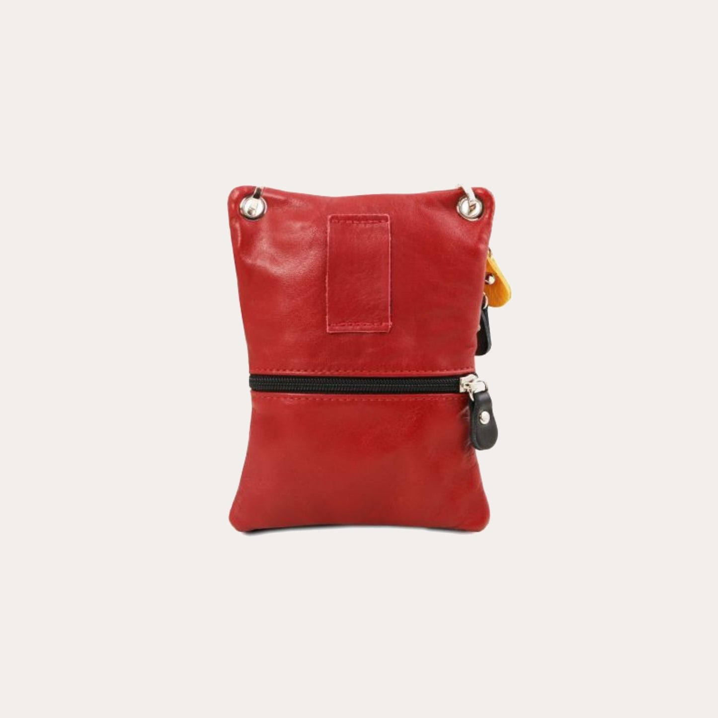 Tuscany Leather Black Leather Crossbody Bag