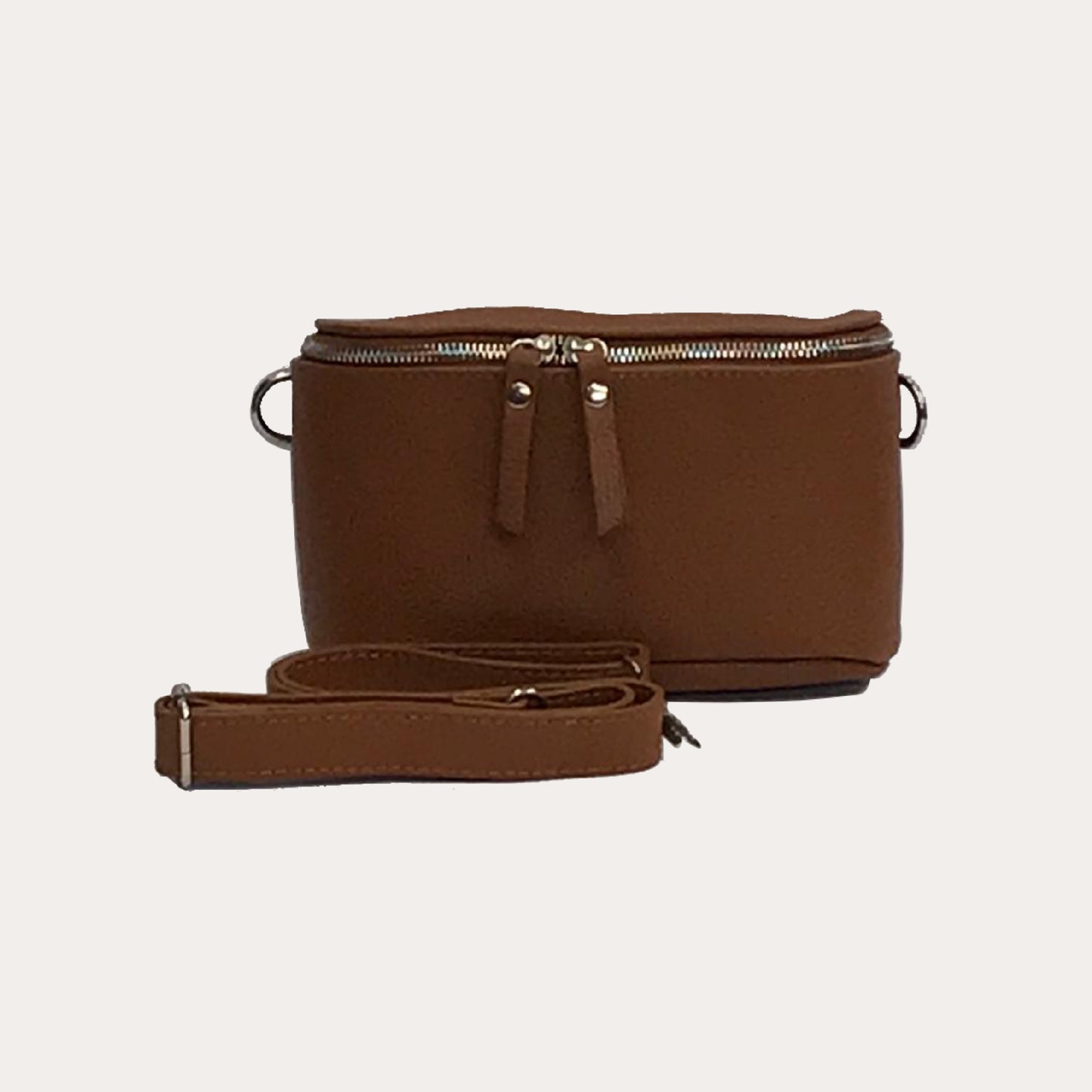 Brown Leather Bumbag