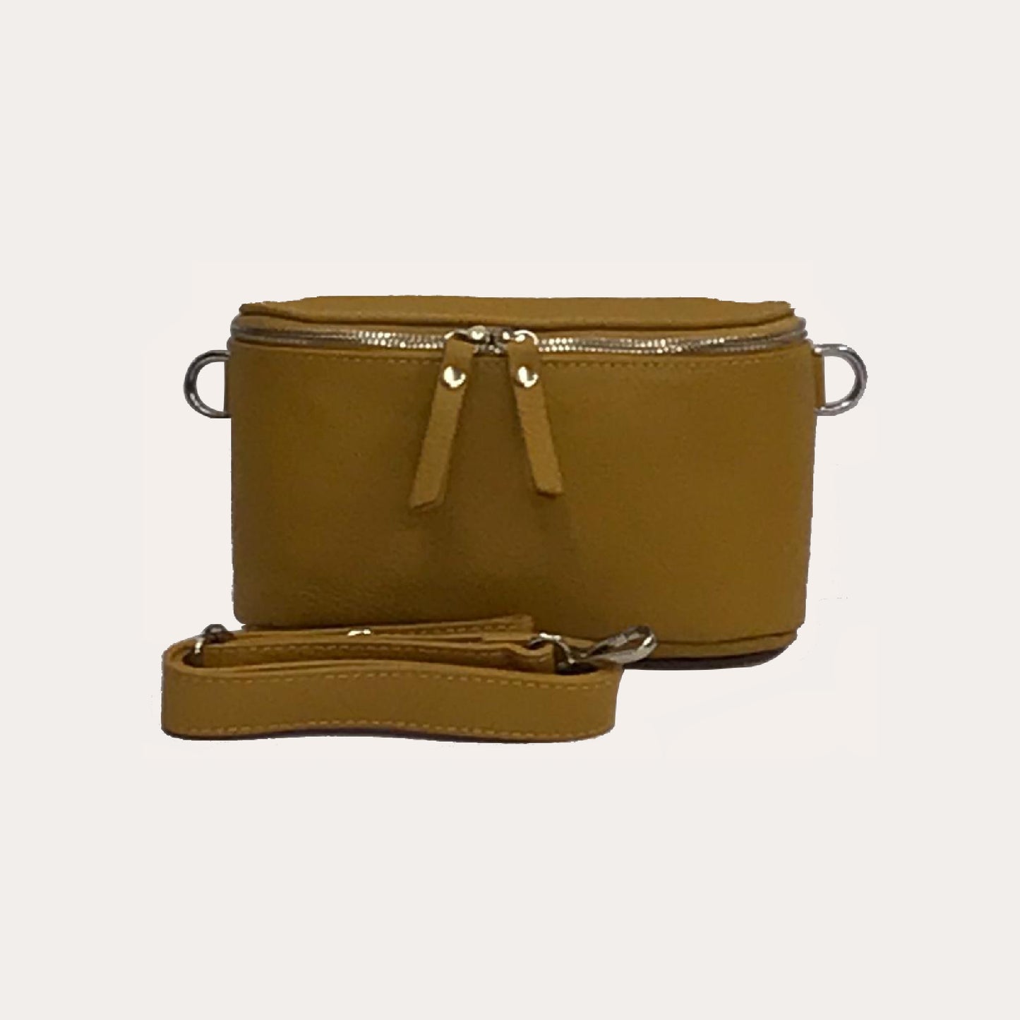 Mustard Leather Bumbag