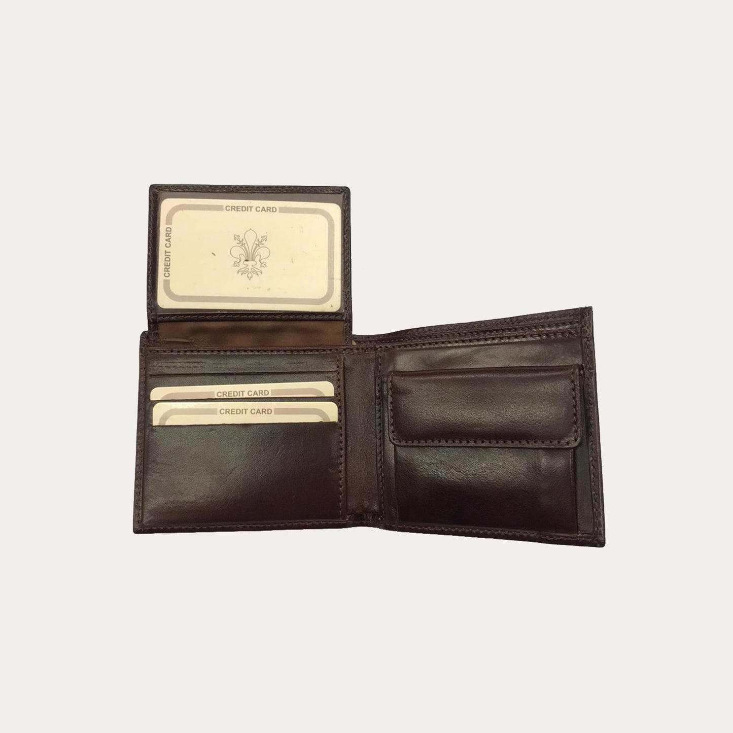 Tuscany Leather Dark Brown Leather Wallet