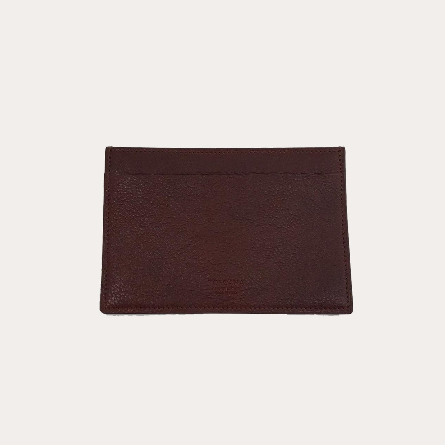 Maroon Vacchetta Leather Jotter