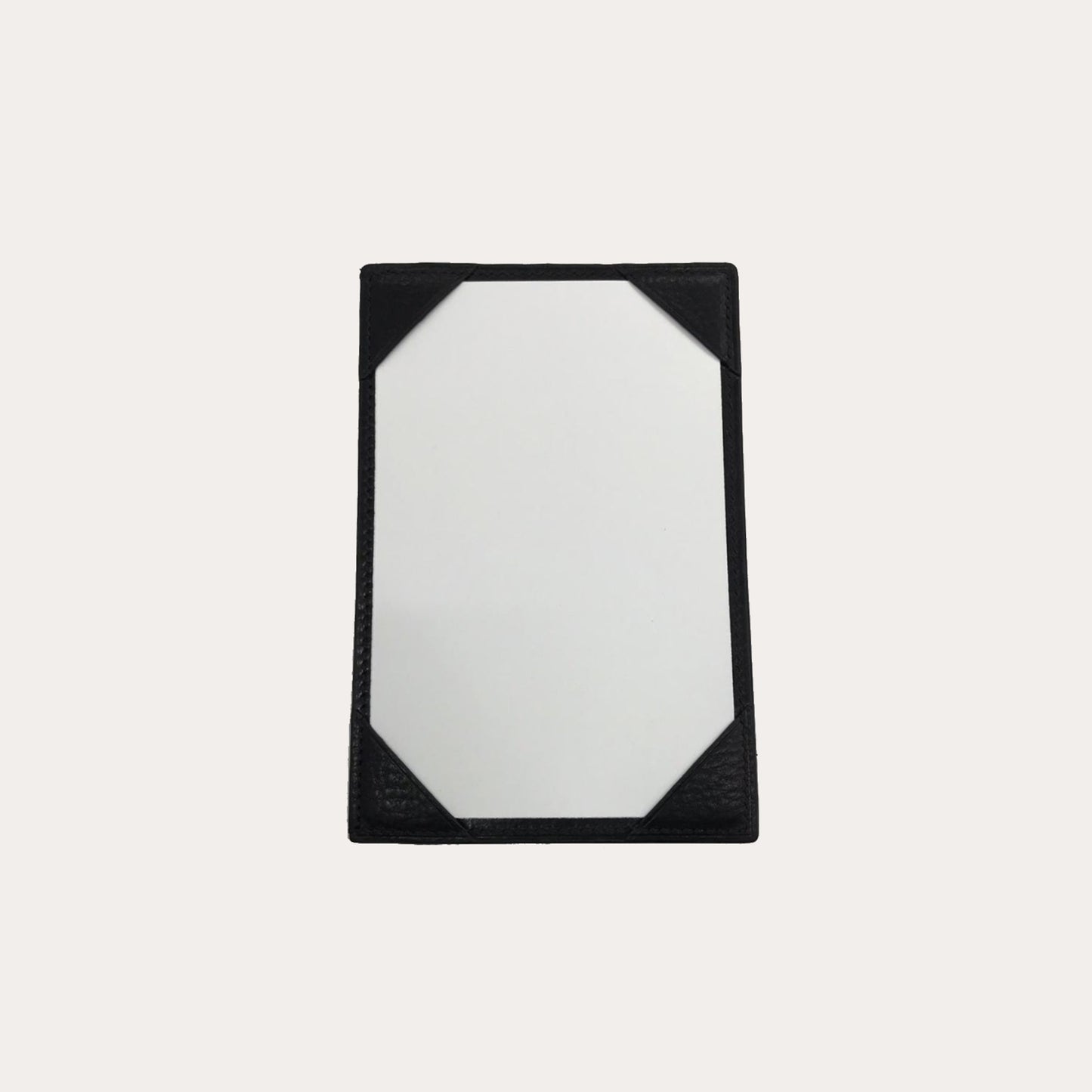 Black Vacchetta Leather Jotter