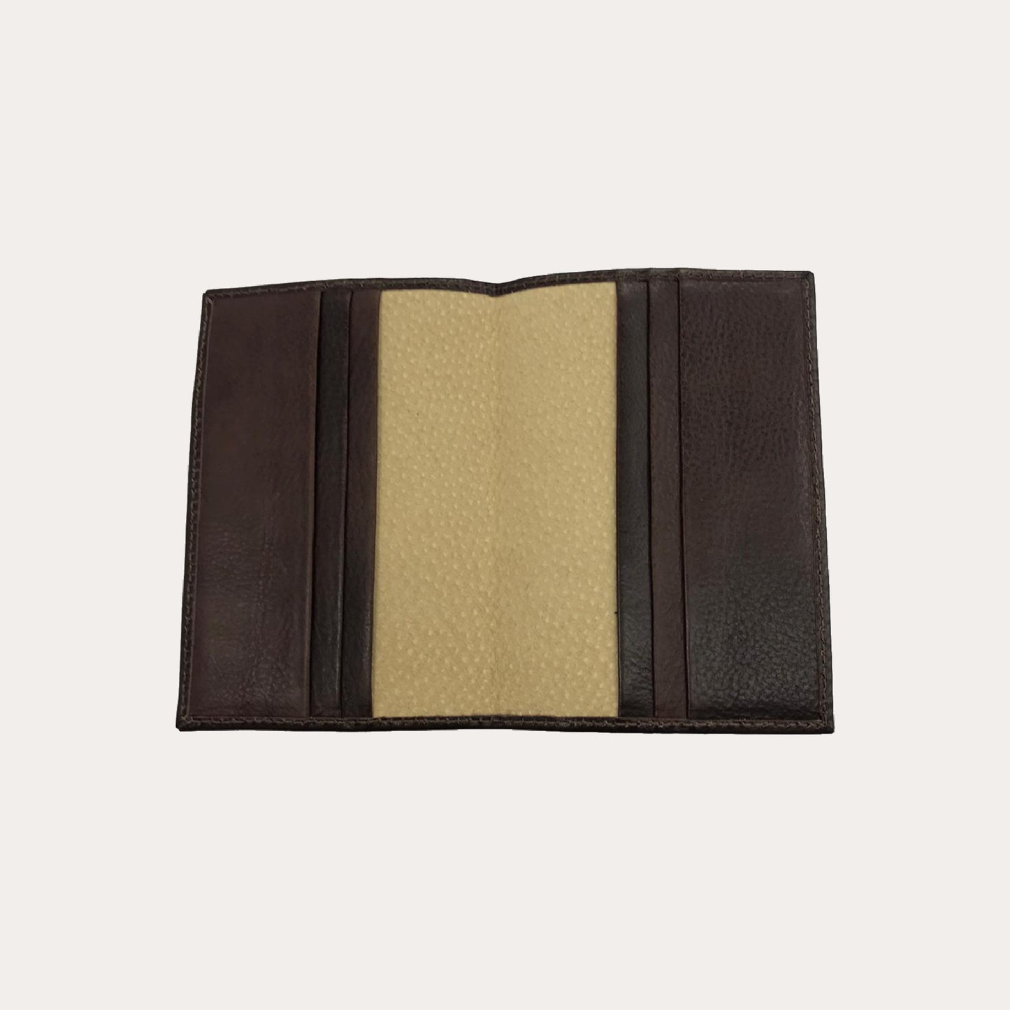 Chiarugi Black Leather Passport Cover