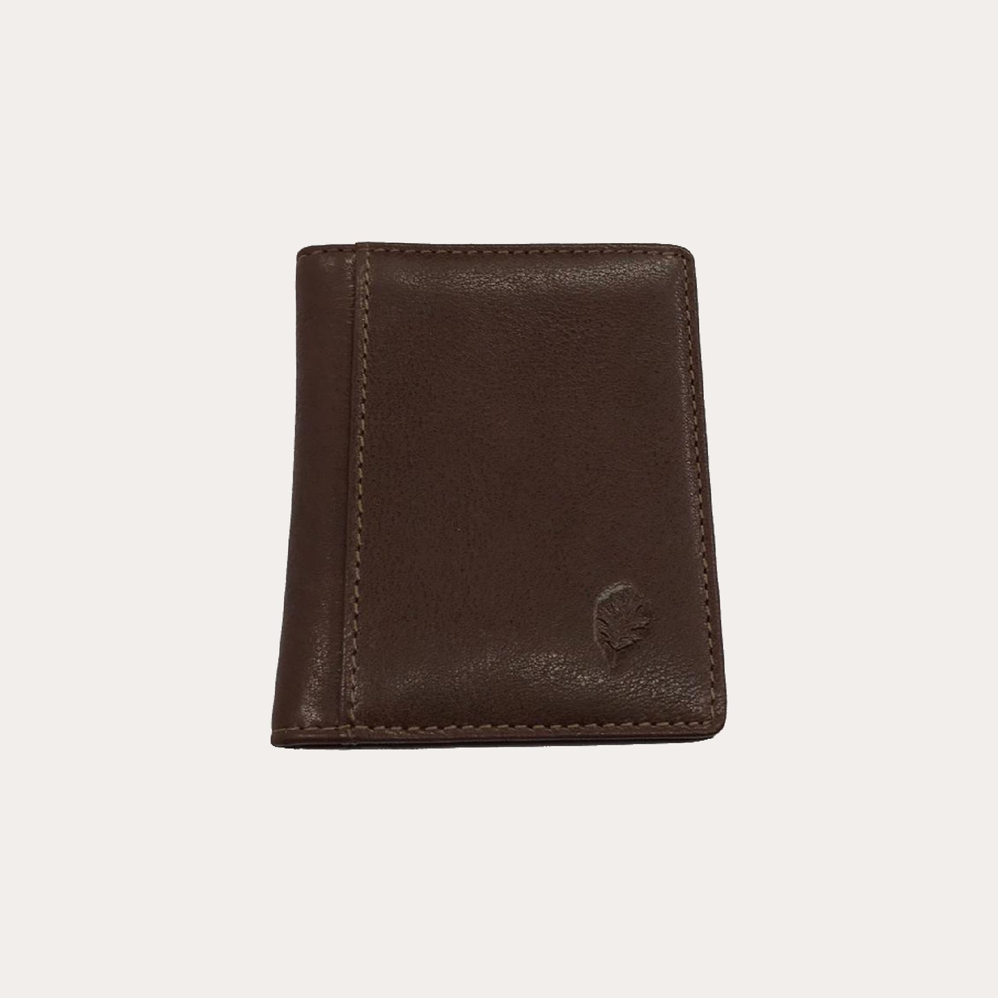 Brown Leather Credit Card Holder
