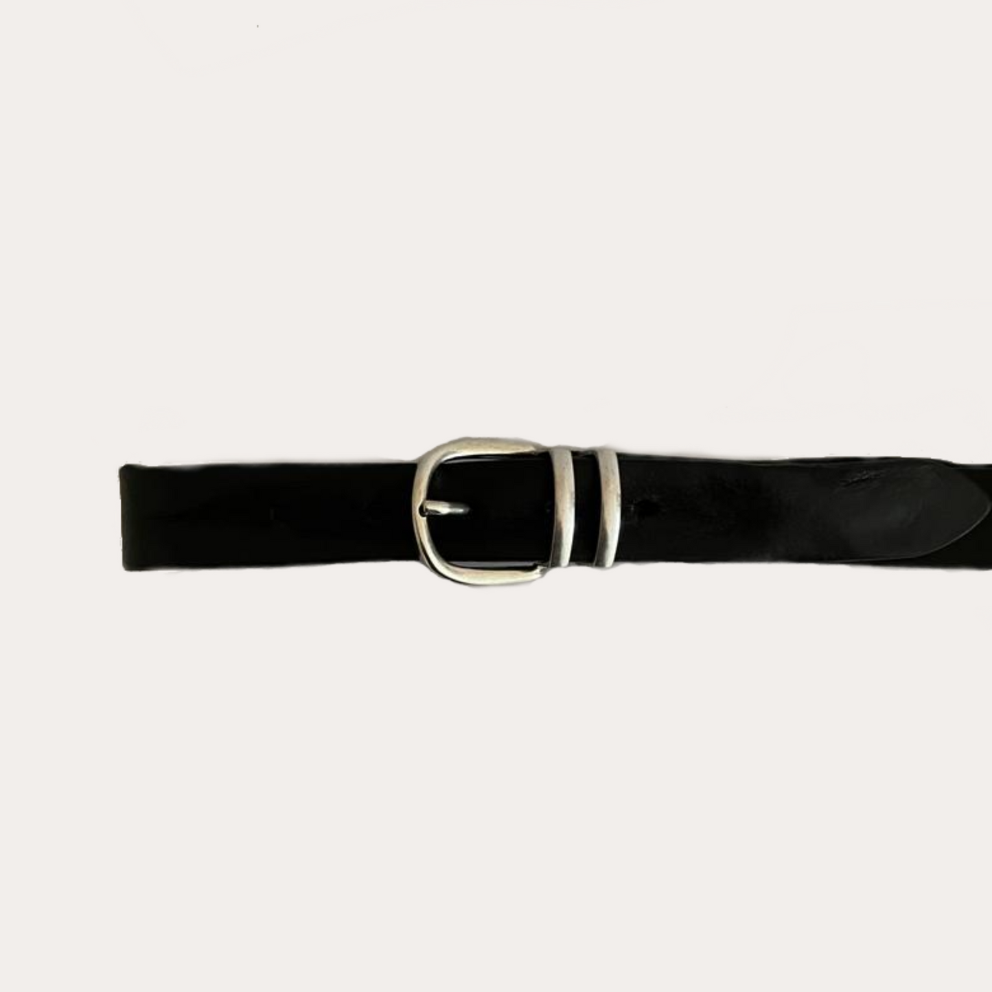 Black Leather Belt