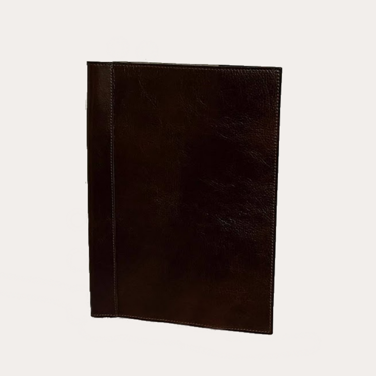 Chiarugi Dark Brown Leather A4 Notebook/Diary Cover