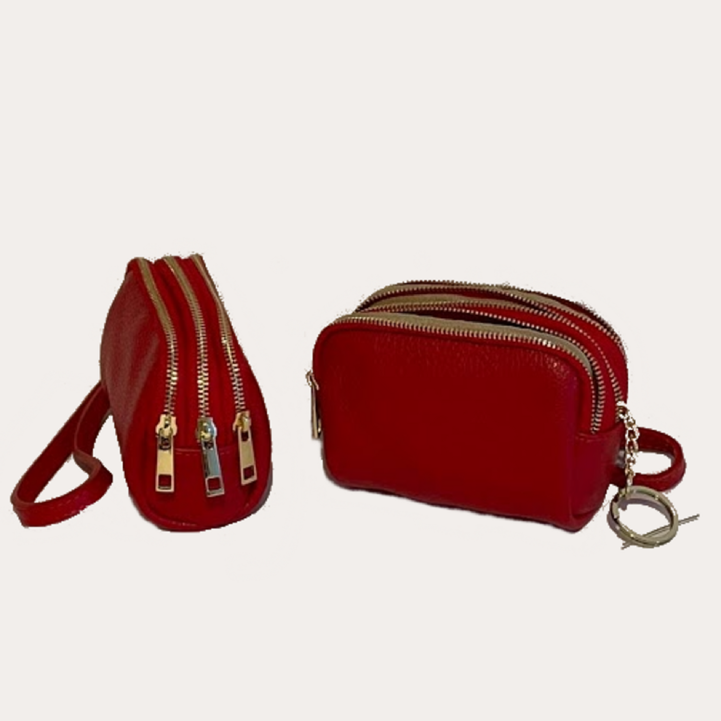 Red Leather Purse