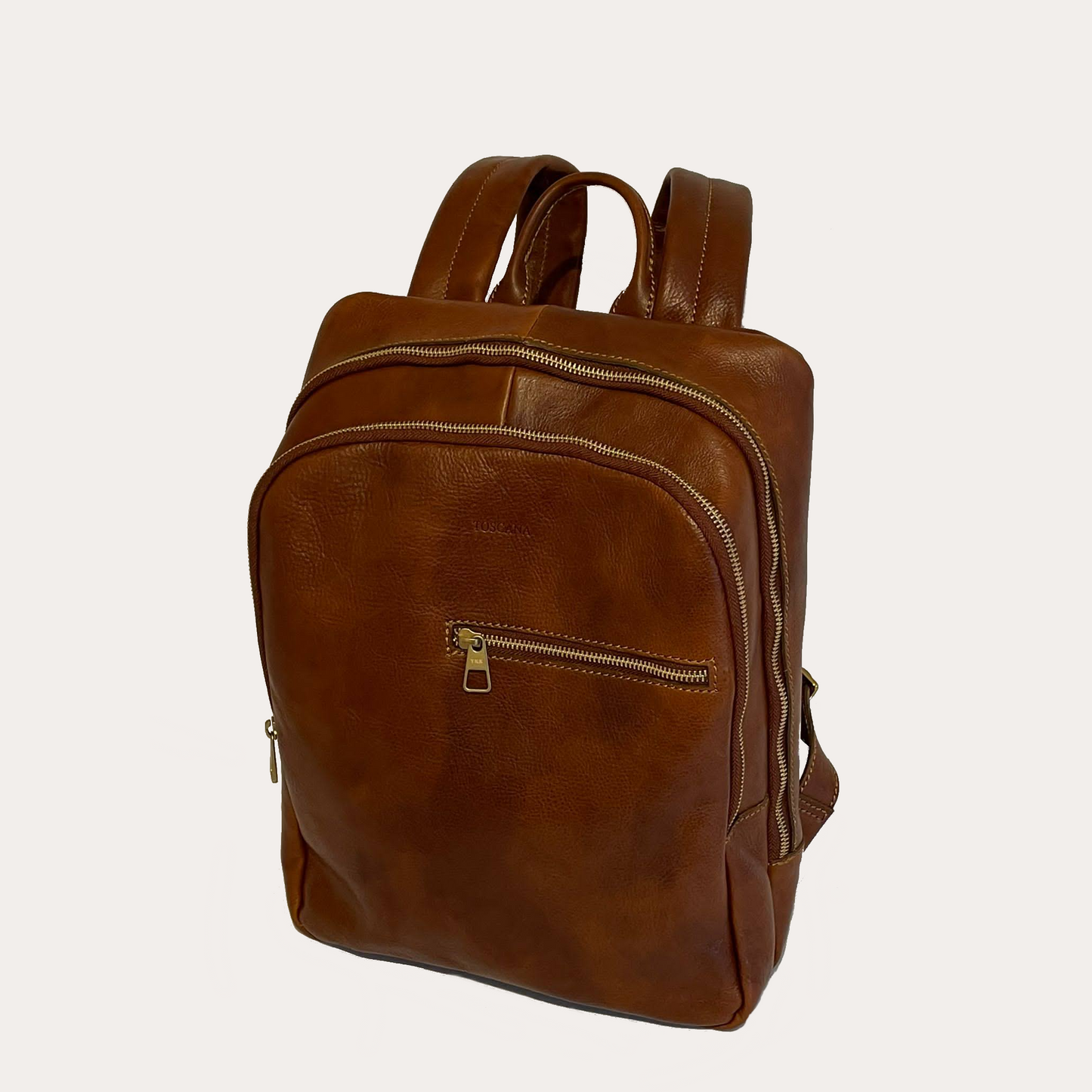 Brown Leather Backpack