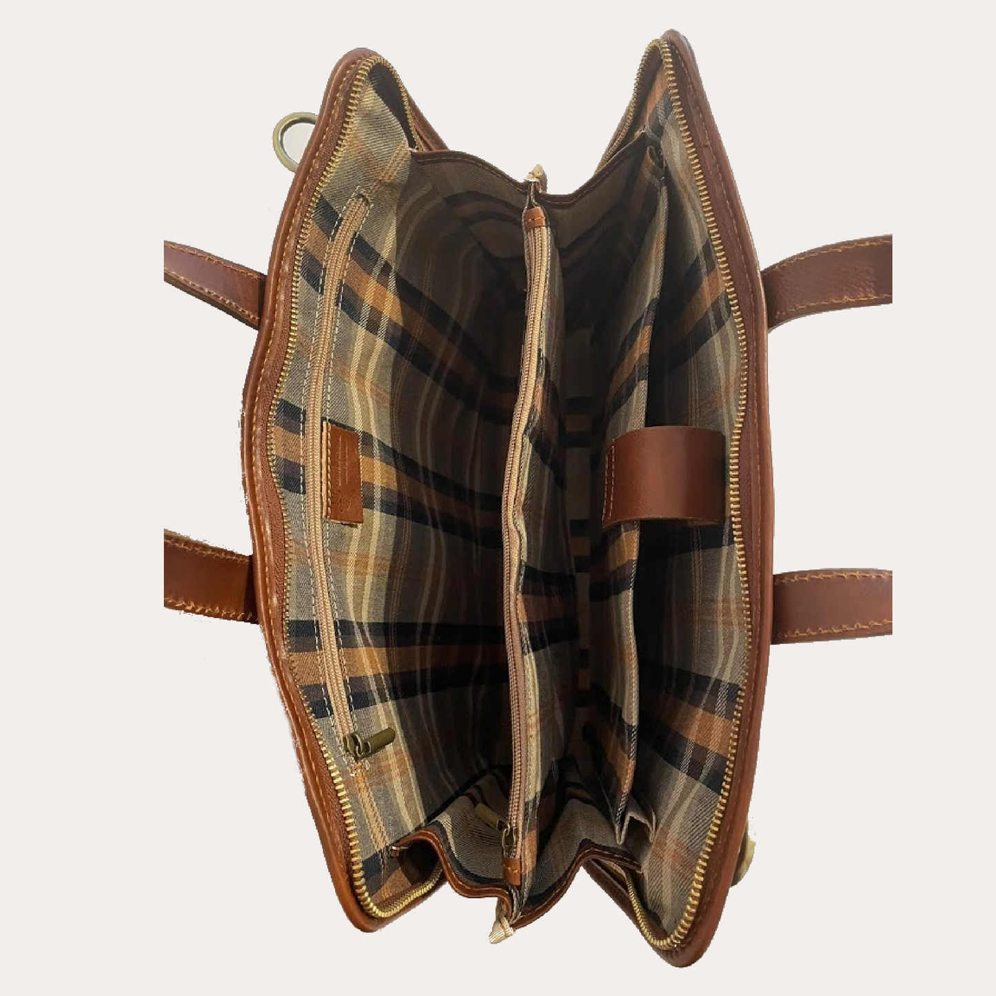 Brown Leather Laptop Case