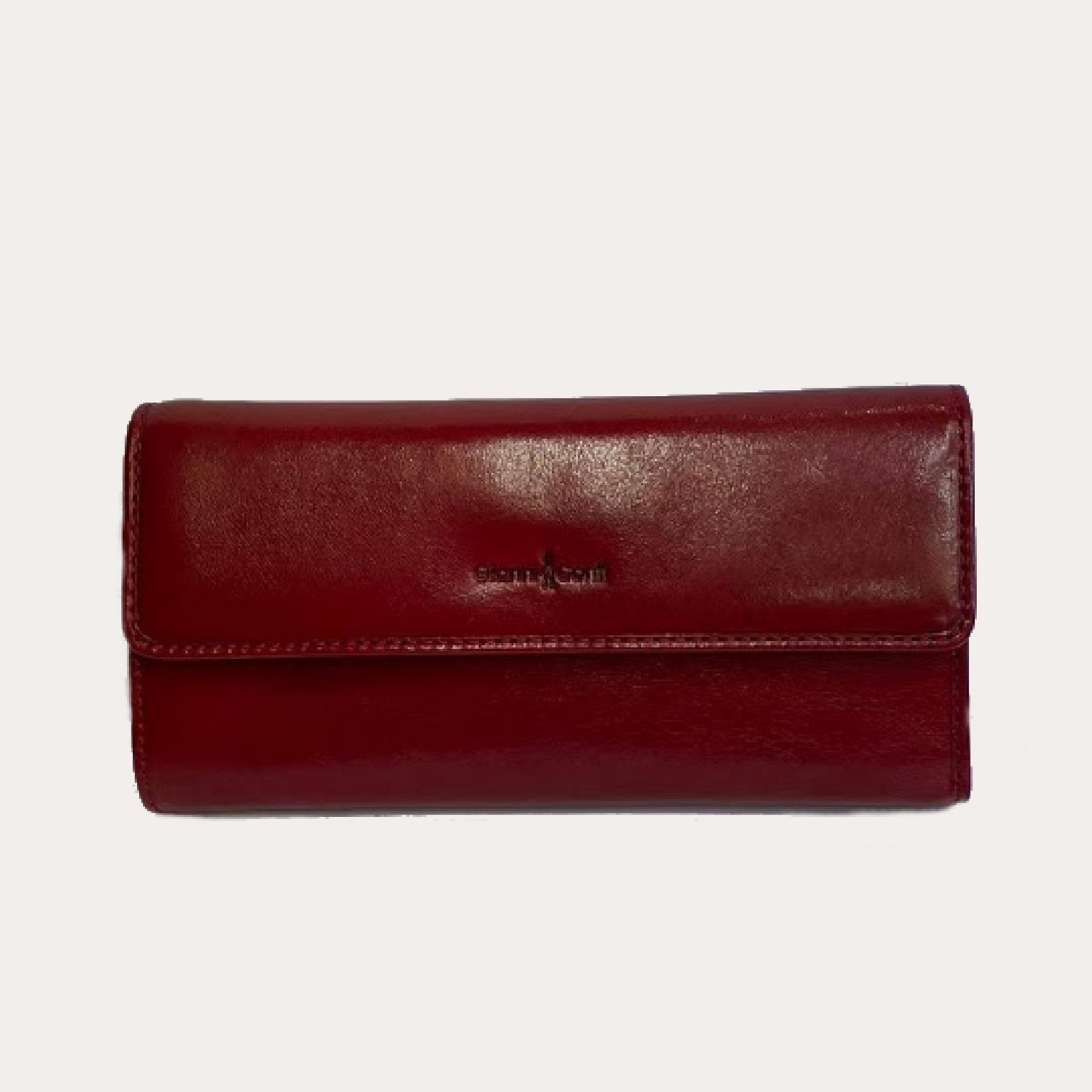 Gianni Conti Red Leather Purse