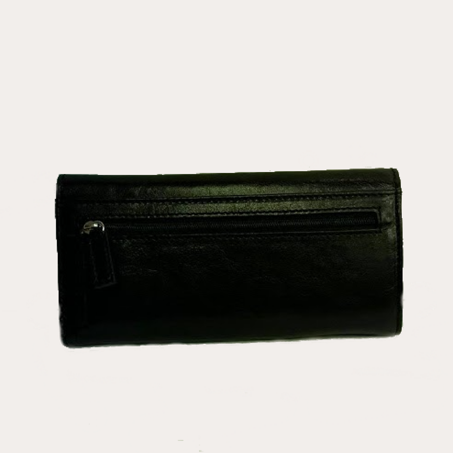 Gianni Conti Black Leather Purse