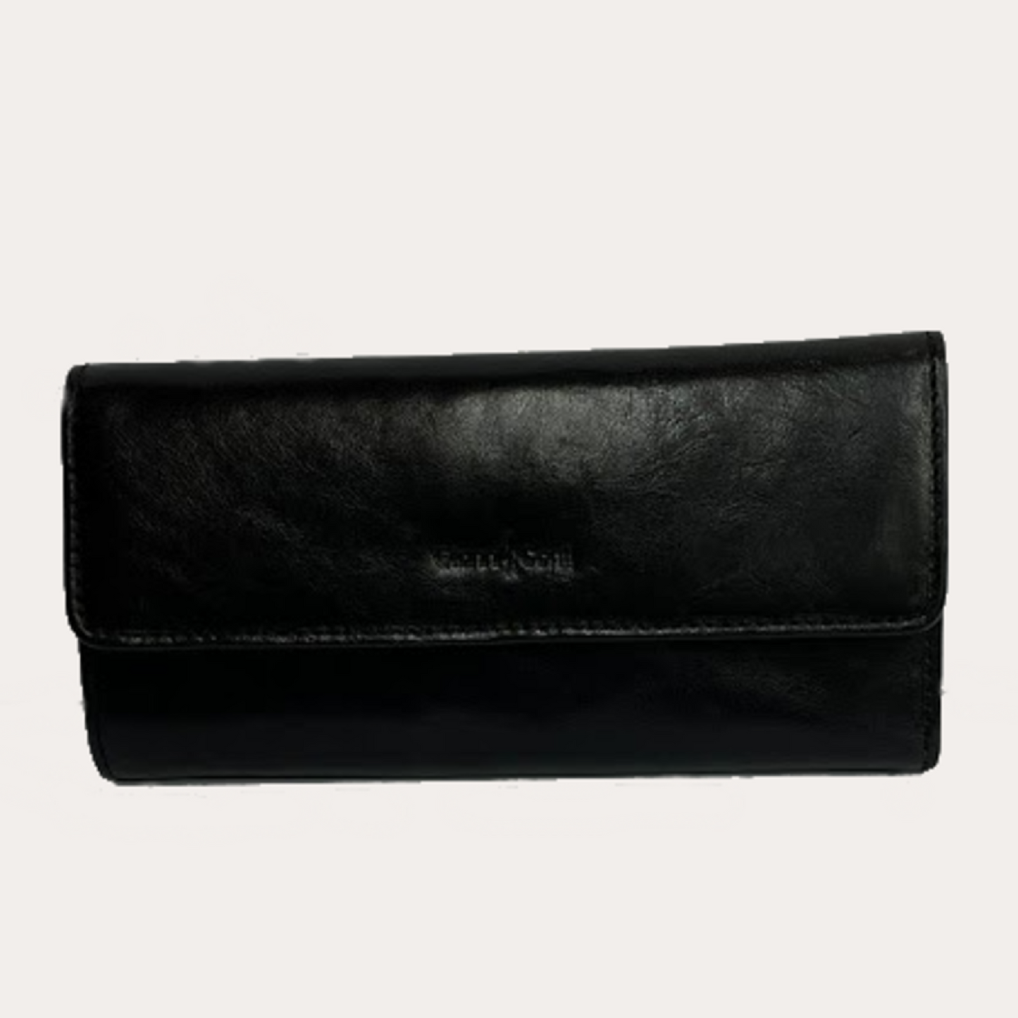 Gianni Conti Black Leather Purse