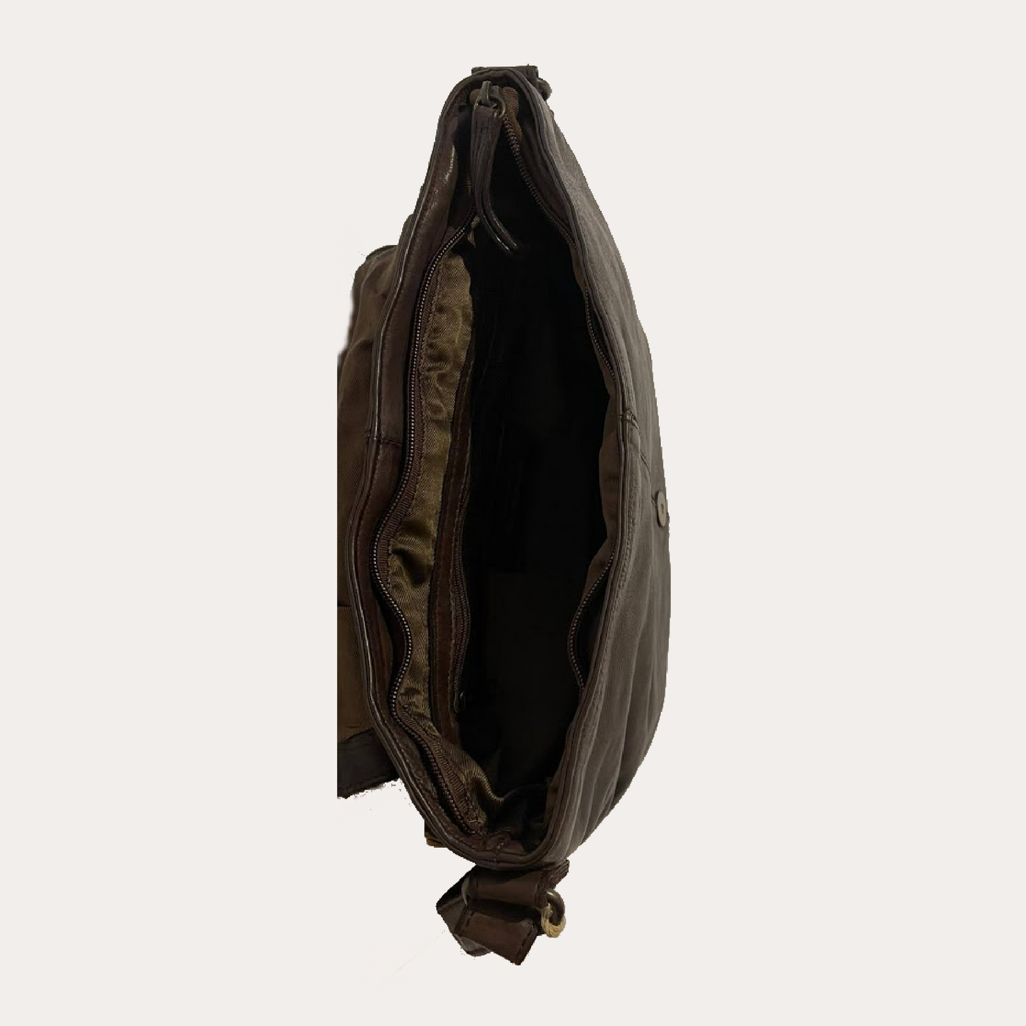 Gianni Conti Brown Vintage Leather Bag