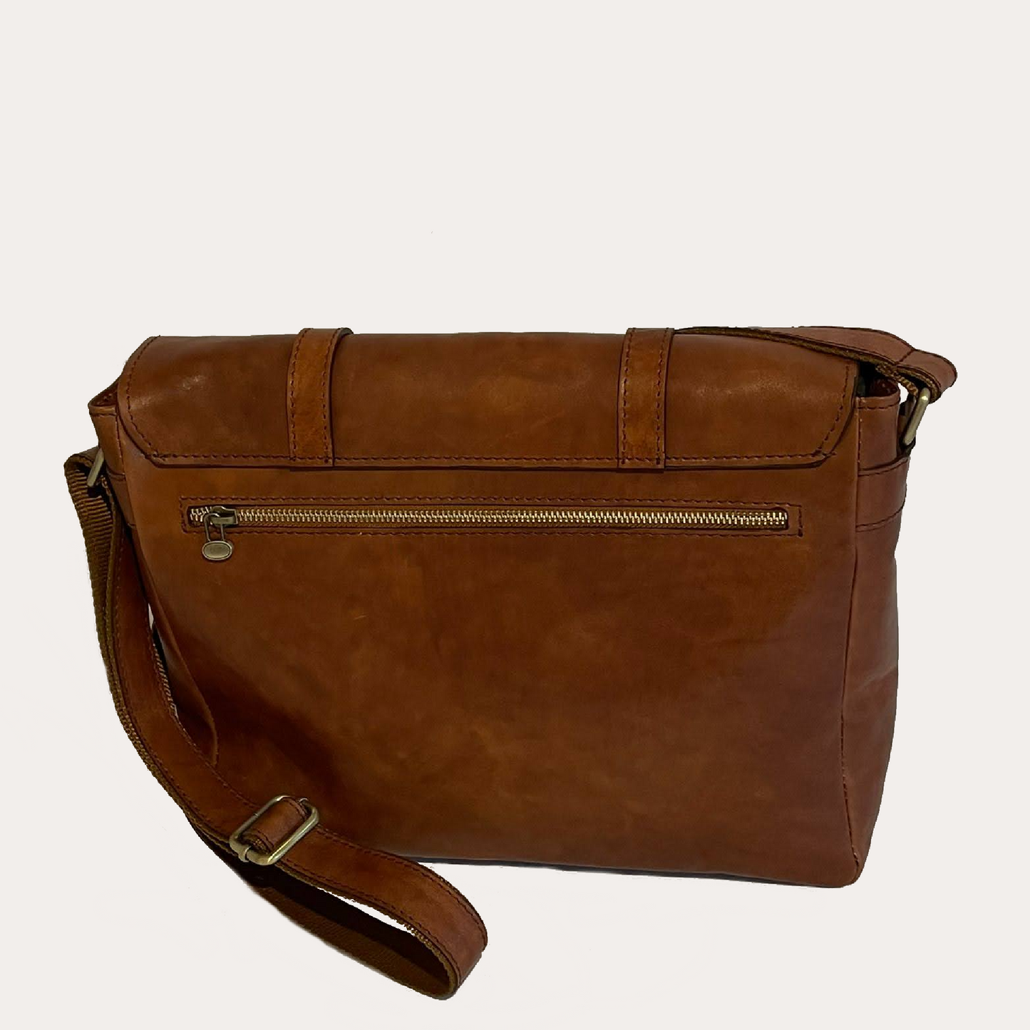 Brown Leather Satchel