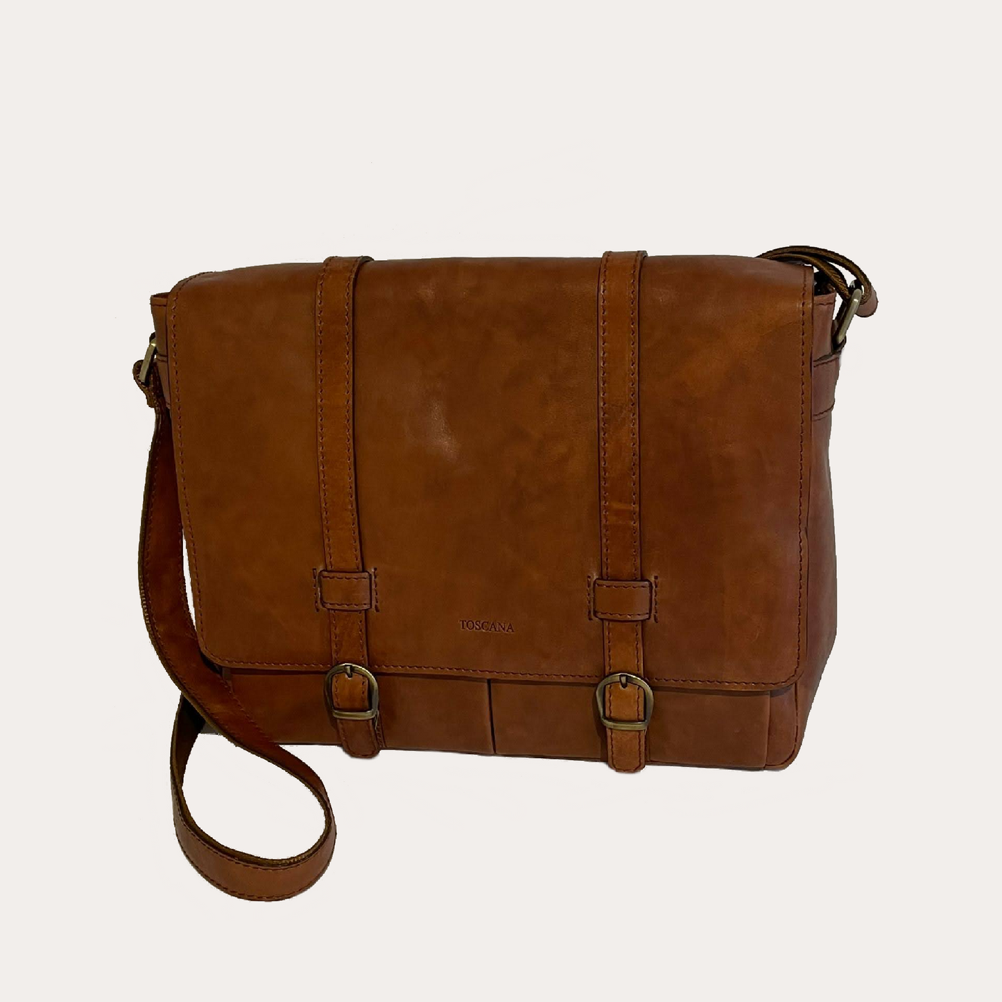 Brown Leather Satchel