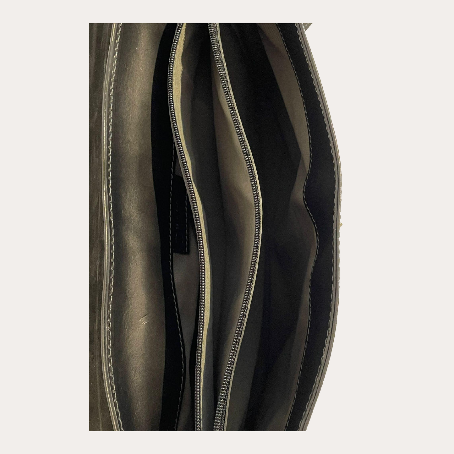 Black Leather Satchel