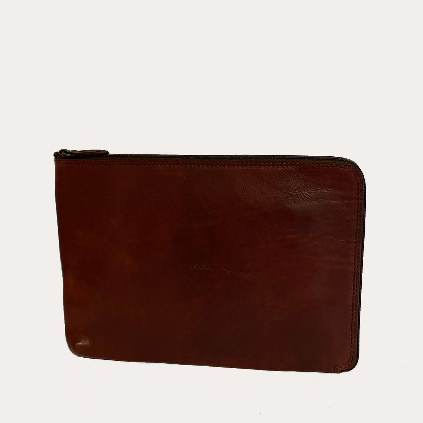 13'' Maroon Leather Document/Computer Sleeve