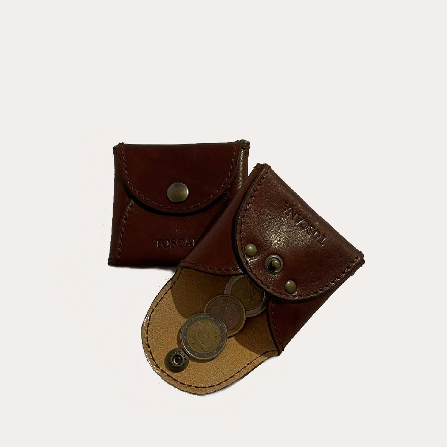 Brown Leather Coin Purse