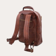 Load image into Gallery viewer, Tuscany Leather Brown Leather Backpack

