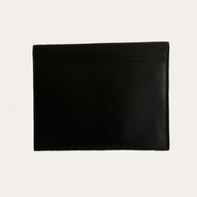 Load image into Gallery viewer, Black Leather Folio/Computer Case

