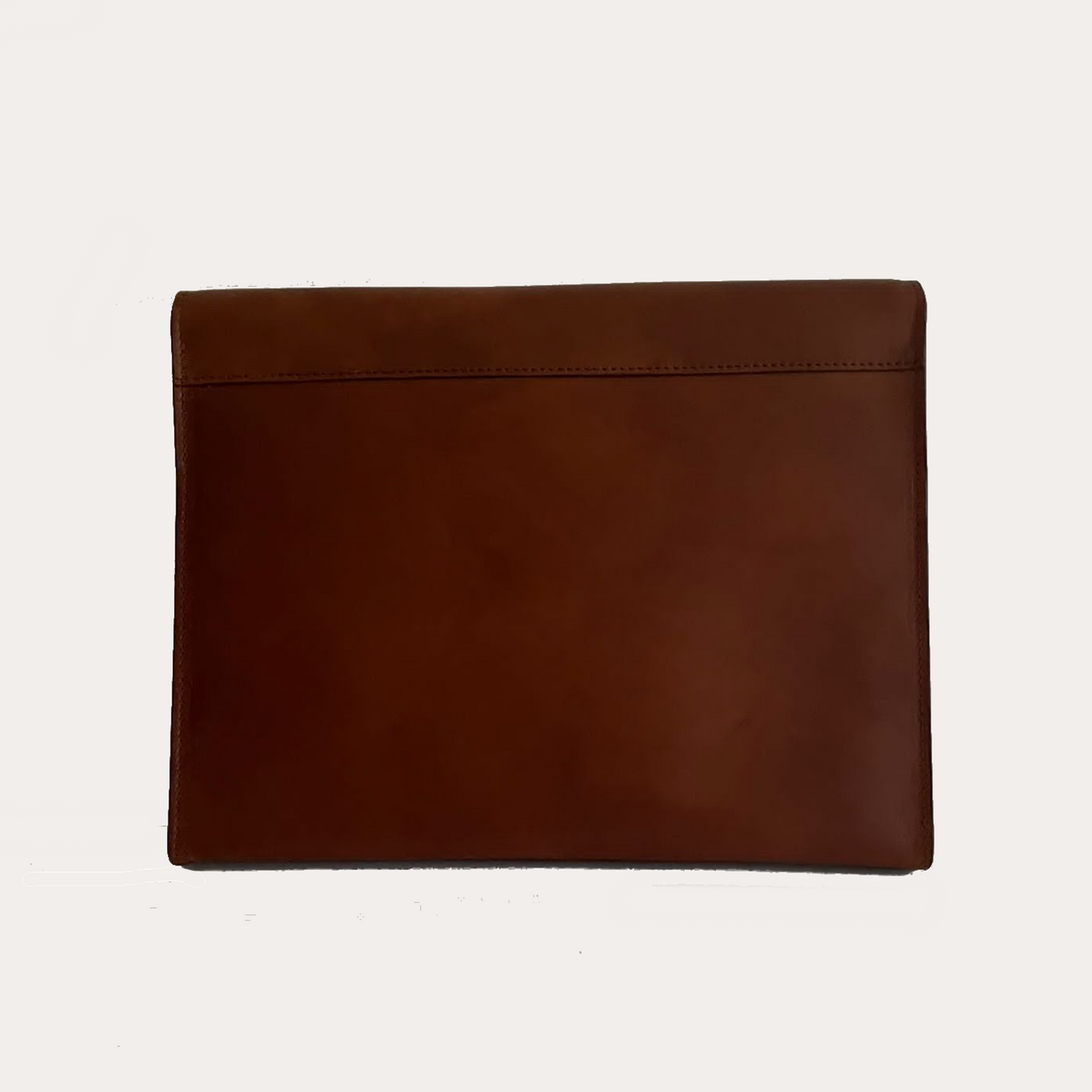 Brown Leather Folio/Computer Case