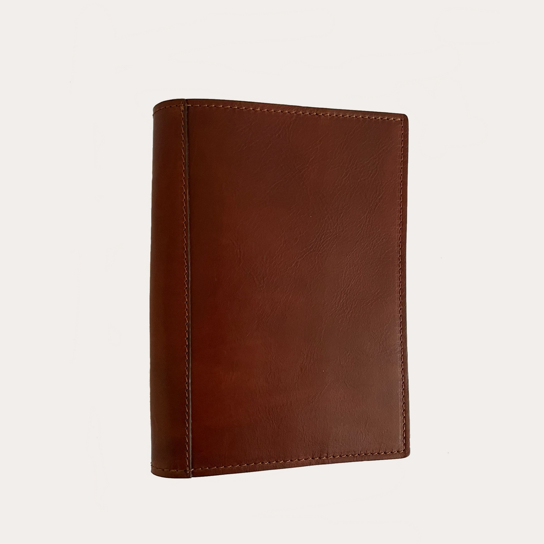 Maroon Leather A5 Notebook/Diary Cover