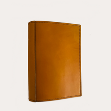 Load image into Gallery viewer, Yellow Leather A5 Notebook/Diary Cover
