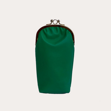 Load image into Gallery viewer, Green Leather Glasses Case
